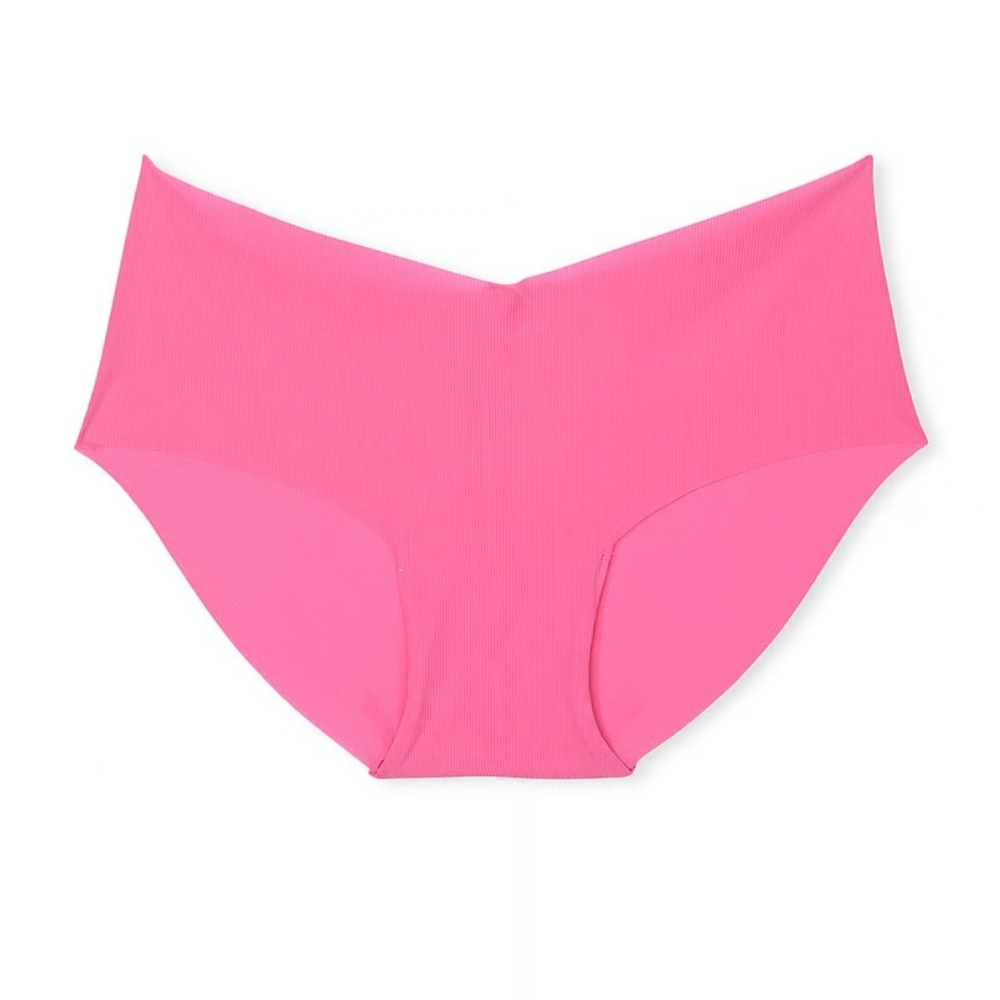 Pink ribbed hip hugger